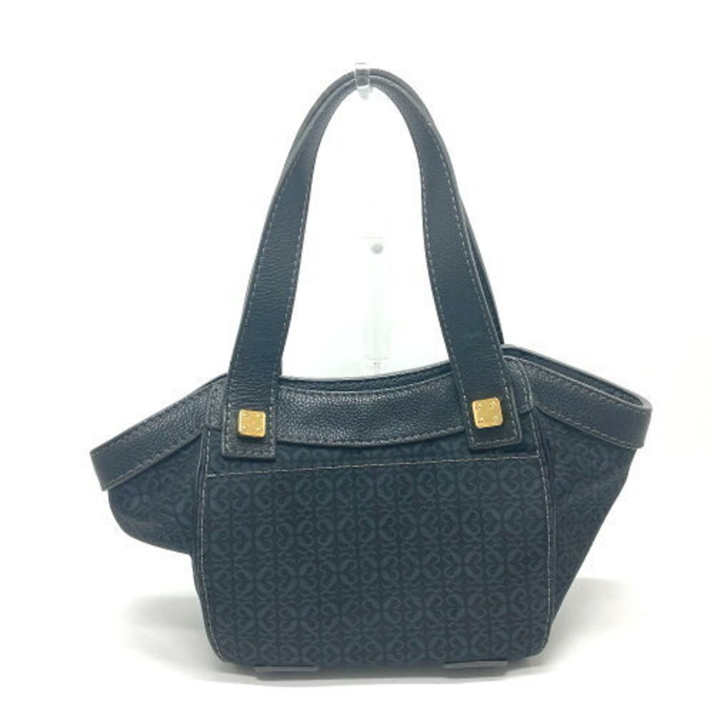 PRADA Fur Bag handbag Fox Leather Blue